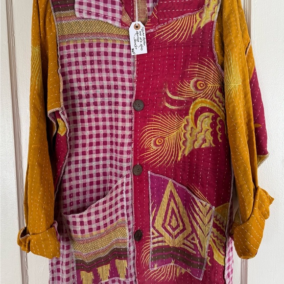 Jackets & Blazers - New Kantha Cotton Colorfull Patchwork Jacket